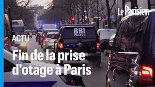 Fin de la prise d'otage à Paris : « Les victimes sont indemnes mais choquées »