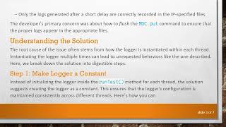 Resolving Java Logging Issues with MDC.put: How to Ensure Logs Go to the Correct Files