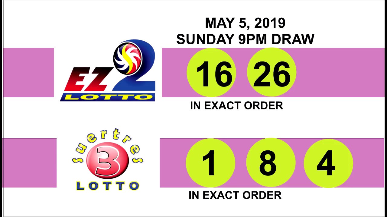 lotto result may 5 2019