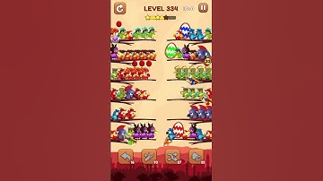 Bird Sort 2: Color Puzzle Level 334 #games #gaming #gameplay