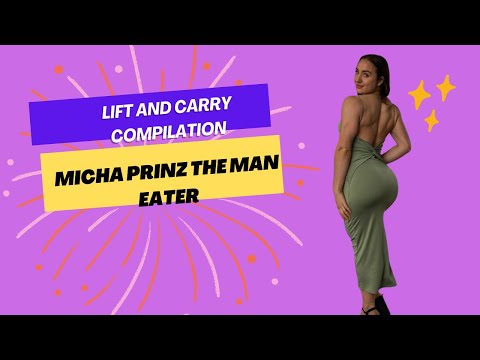 Lift And Carry Compilation #11 Ft Female Bodybuilder Micha Prinz