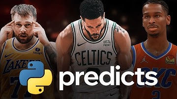 Predicting the NBA with Python!