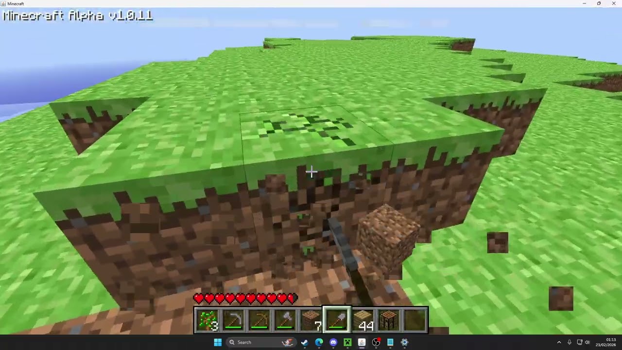 startin the house building