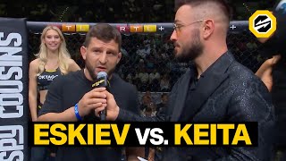 ESKIEV vs. KEITA in Frankfurt? | OKTAGON 73