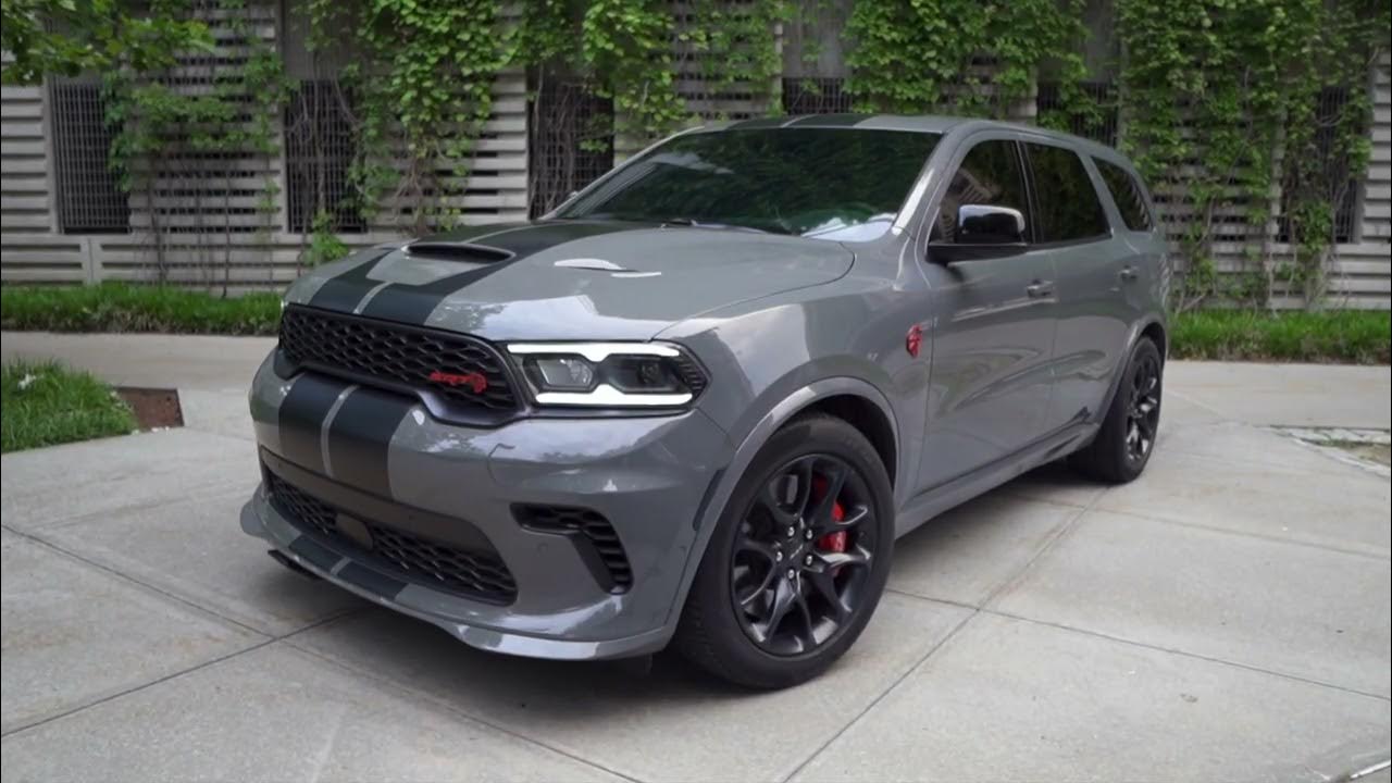2022 Dodge Durango Hellcat Exhaust Install & Reflective Parts - YouTube