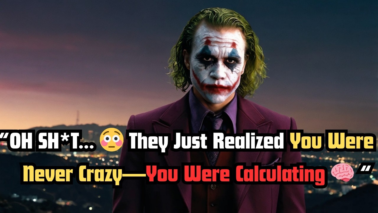 OH SH*T… THEY DIDN’T REALIZE YOU WERE PLAYING THE LONG GAME 🧠| Joker Speech
