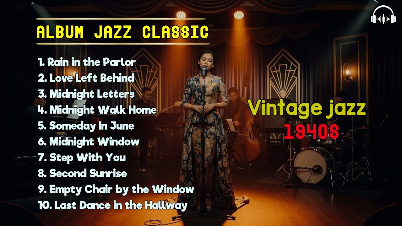 1940s Timeless Jazz Bar Collection – Vintage Retro Jazz for Elegant Late Night Atmosphere