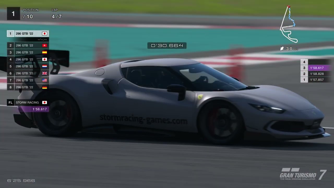 【GT7】フェラーリ 296 GTB ワンメイクレース Ferrari 【グランツーリスモ7】
