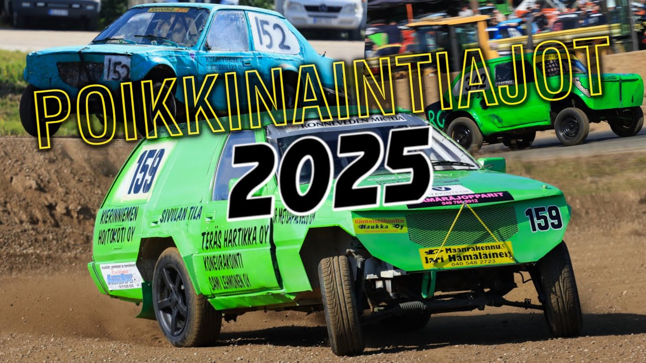 KESÄN KOVIMMAT JOKKISFESTARIT! POIKKINAINTIAJOT 2025