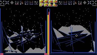 ATARI ST Down Fall DOWNFALL STAR FAVORITE GAME FROM THE PAST FROM ST Format By Andrew Sage