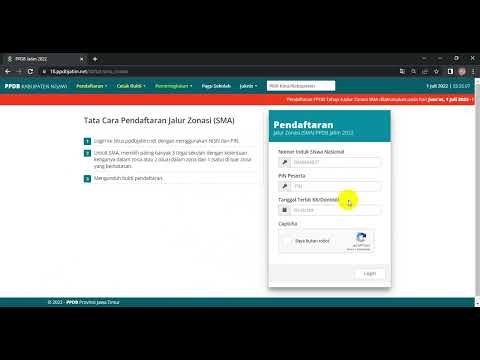 Cara Pendaftaran Jalur Zonasi SMA PPDB JATIM 2022