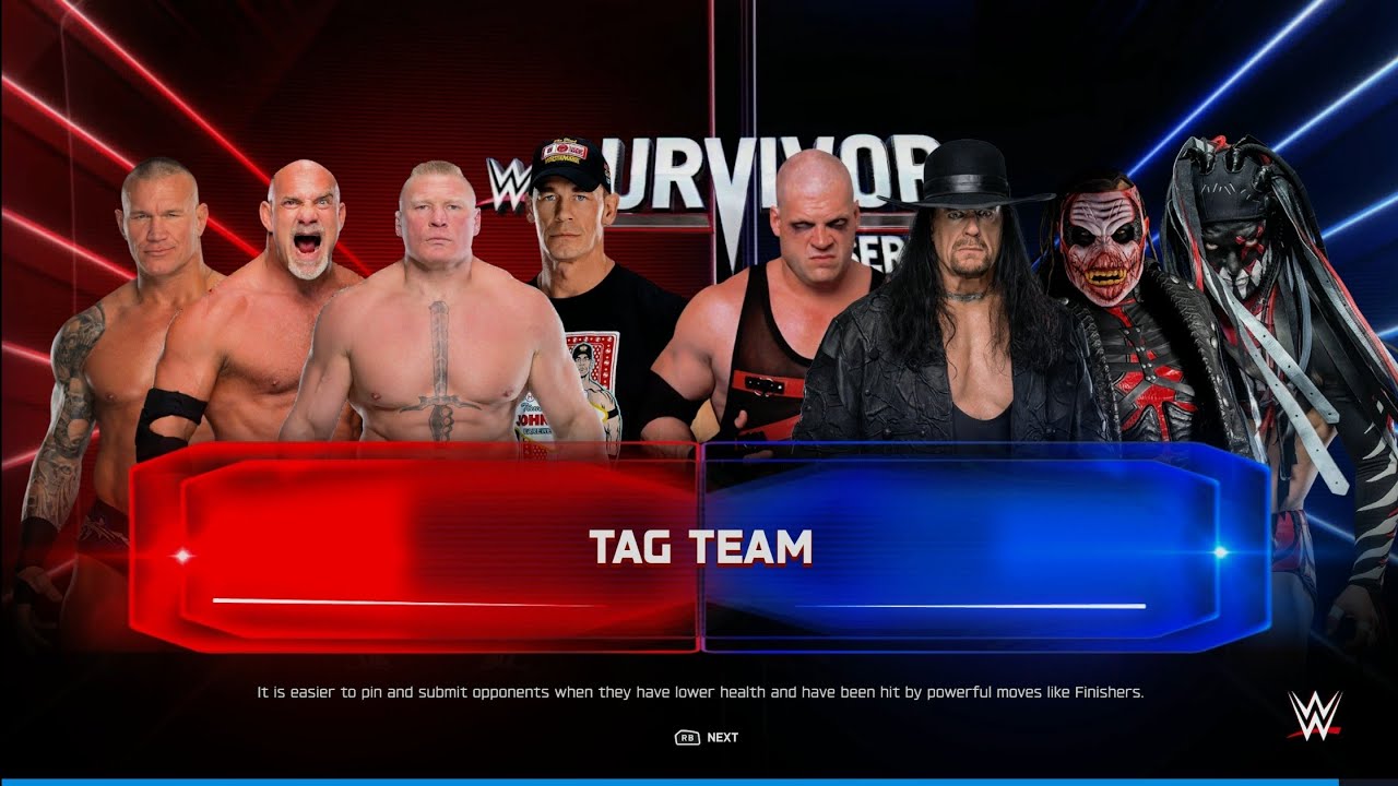 Team Destroyers Vs Undertaker, Kane, The Fiend & Demon Balor - Tag Team Elimination Match | WWE 2k25