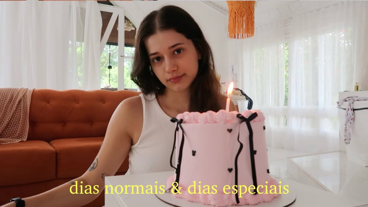 vlog: botei um piercing, fiz aniversário e dias normais da minha vida