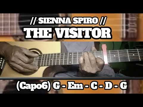 THE VISITOR // SIENNA SPIRO // SIMPLE EASY INTRO TUTORIAL GUITAR CHORDS