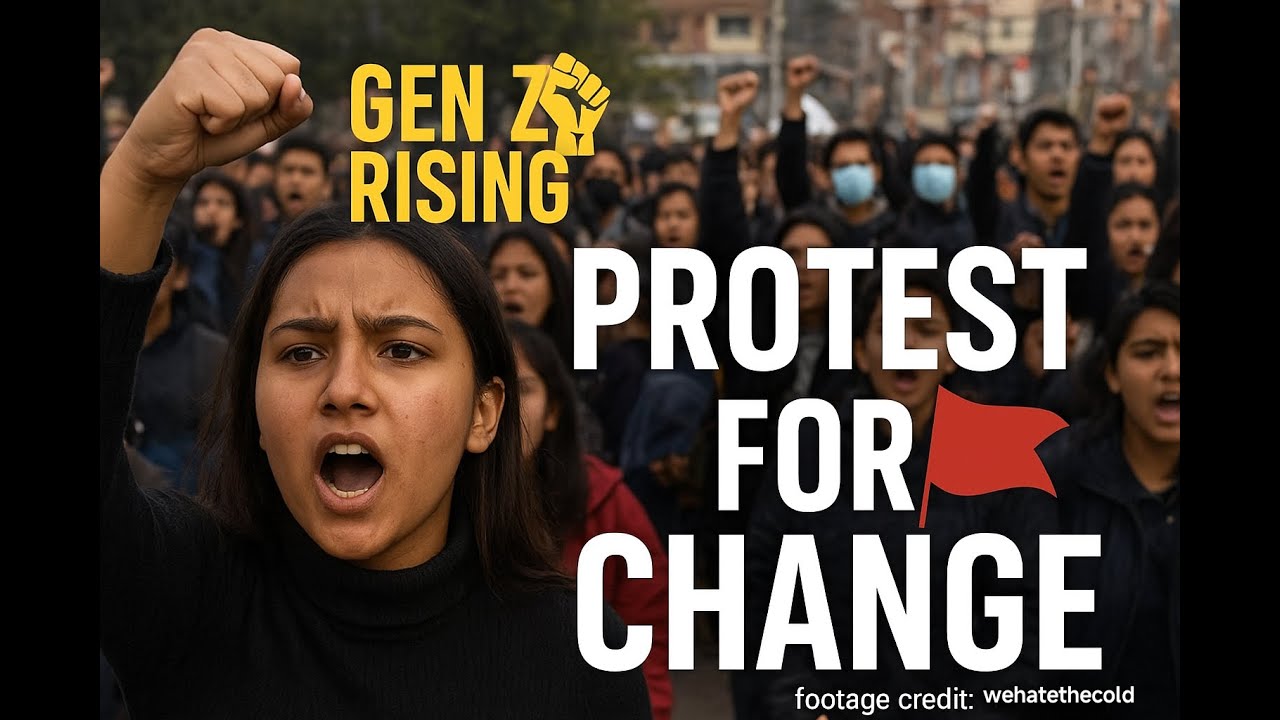 Nepal GenZ Uprising /Student Power for a Better Futur 