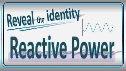 【Reveal the true identity of Reactive Power】 What is AC Electric Power?