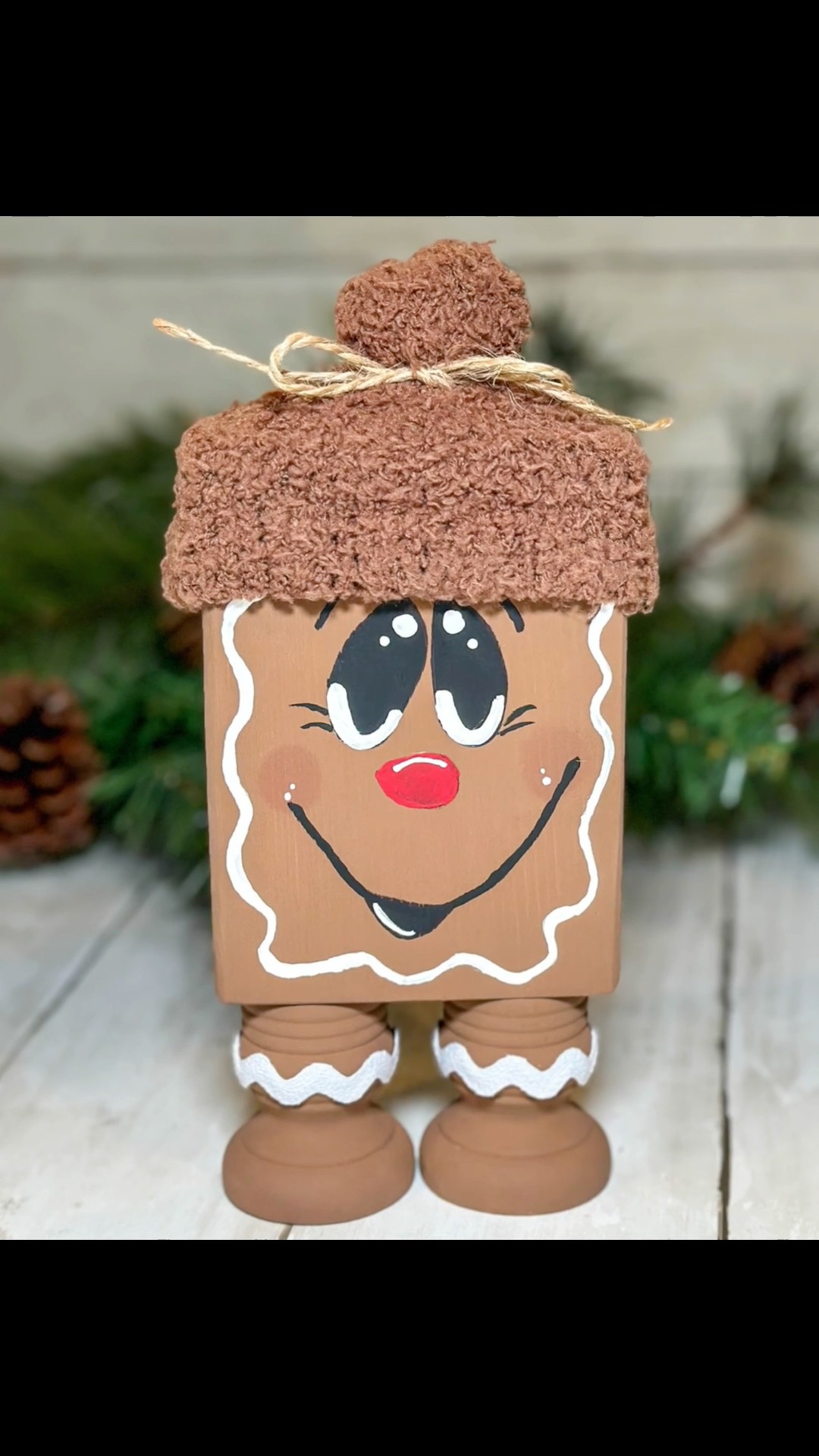 Let's Make a Cute Gingerbread Man #diy #christmasdiys