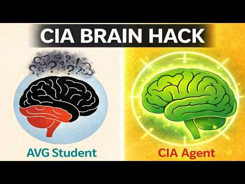 How to Speed Learn Like a CIA Spy  - Easy Mode Brain Hack