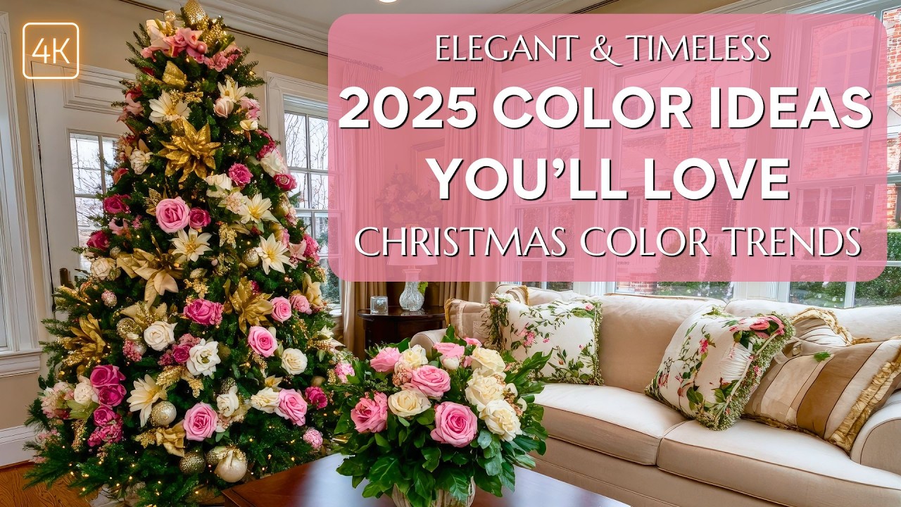 Christmas Color Trends: 2025's Most Elegant Schemes for Holiday Decor & Timeless Style