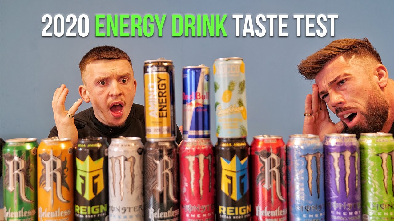 2020 ENERGY DRINK TASTE TEST WE DRANK EVERYTHING. YouTube