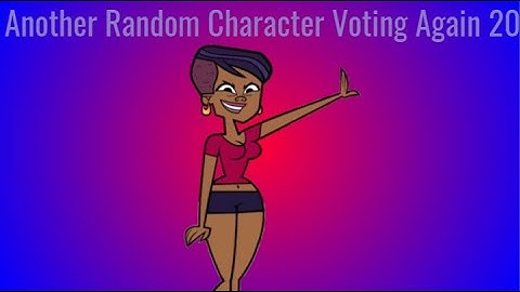 Another Random Character Voting Again 20