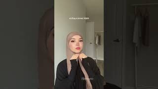 styling jersey hijab | easy hijab tutorial | #hijabstyle #hijab #حجاب #hijabtutorial #viral screenshot 5