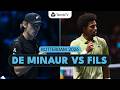 De Minaur &amp; Fils Meet in Round One ⚔️ | Rotterdam 2026 Highlights