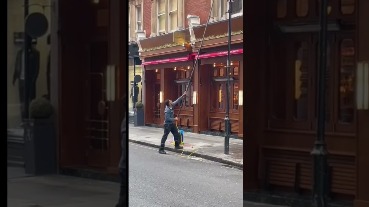 Cleaning Window in London with Pure Water System | Carlos Window Cleaning