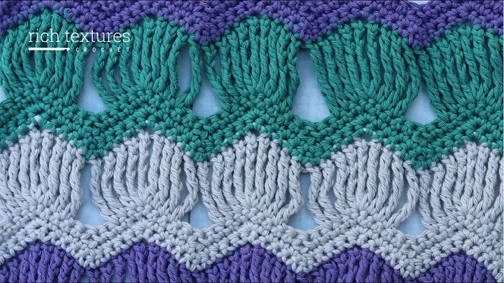 Step-by-Step Guide: Crocheting a Stylish Vintage Fan Ripple Stitch