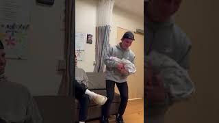 Young uncle floored hearing newborn nephew is named after him