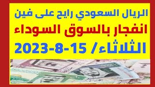 أسعار الريال السعودي في البنوك المصرية والسوق السوداء الثلاثاء 15-8-2023