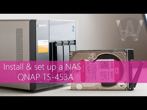 Install And Set Up A NAS: QNAP TS 453A