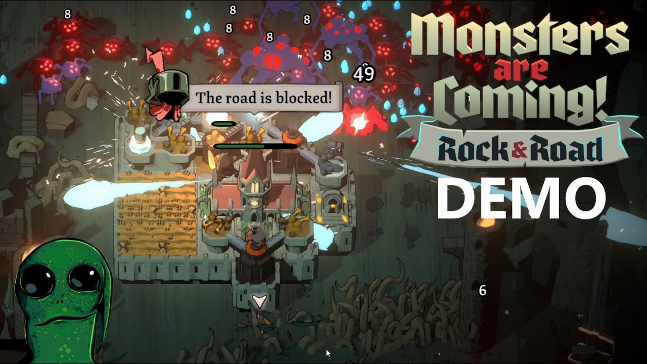 Just keep moving! | Monsters are Coming! Rock & Road (Demo)