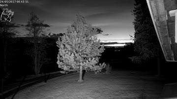 IR floodlights - test