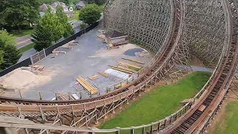 Lightning Racer || 4K Front Row POV || Hersheypark