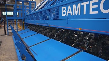 First BAMTEC® Dynamic - unlocking the potential of rebar industry with BAMTEC® plant that ties bars