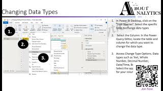 [PowerBI MasterClass] From Raw to Refined: Data Type Transformation with Power Query