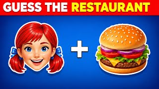 Guess the Fast Food Restaurant by Emoji 🍔 Emoji Quiz