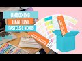 Unboxing Pantone Pastel Neon Guide Color Chart | Bright Neon and Trending Pastel Color Guide Coated
