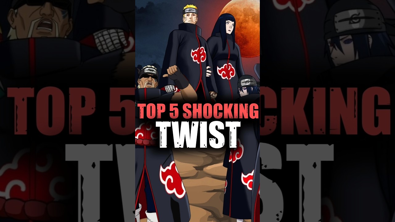Top 5 Shocking Twist | Anime man tamil | Naruto Shippuden Tamil | Tamil Anime | Sasuke | TBV tamil