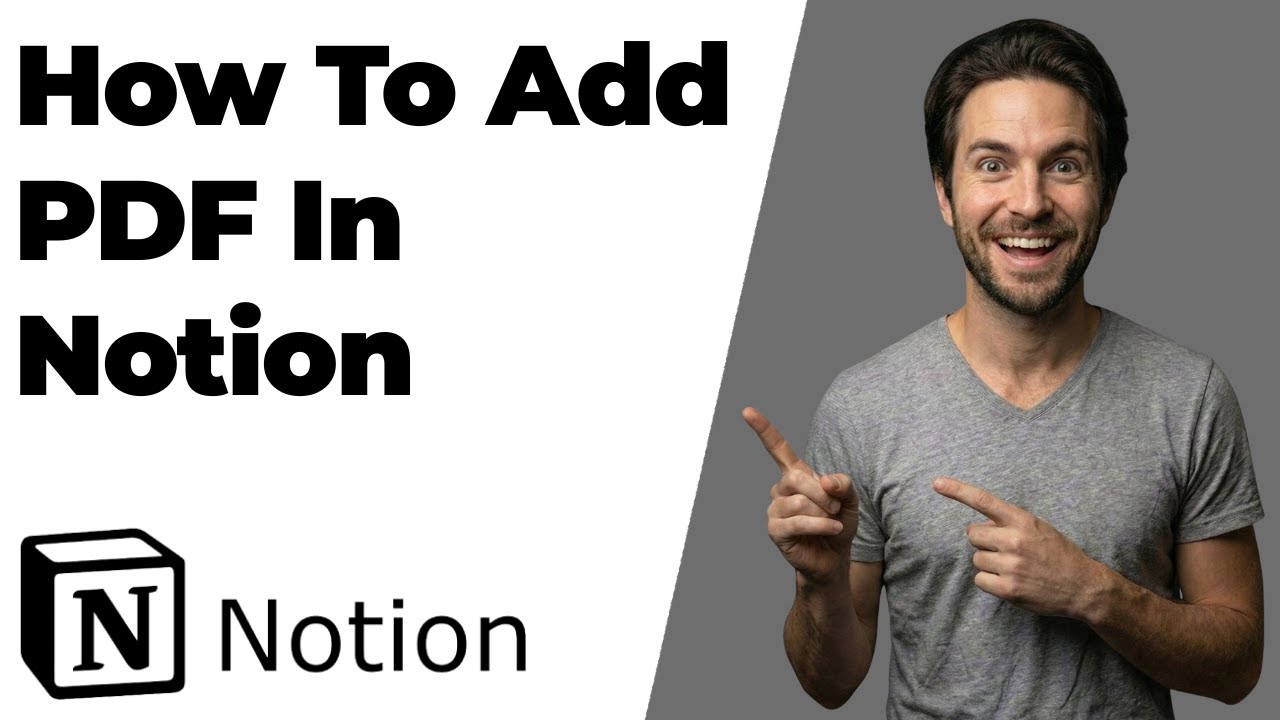 How To Add PDF In Notion (2026 Easy Guide) - YouTube
