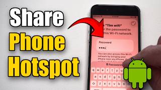 How to Share Internet From iPhone to Android using Hotspot (Best Method)
