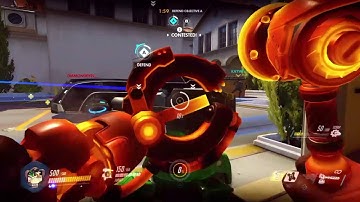 Overwatch PS4 torbjörn Gameplay