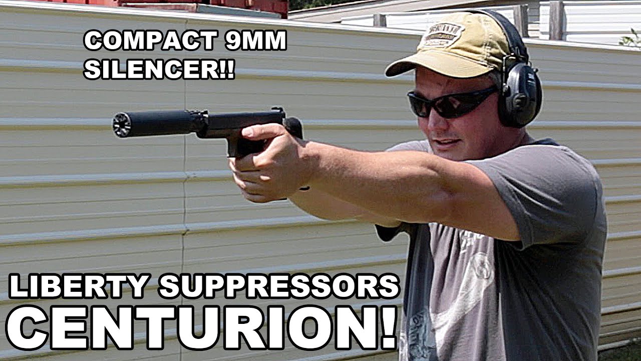 Liberty Suppressors Centurion! Compact 9mm Silencer - YouTube