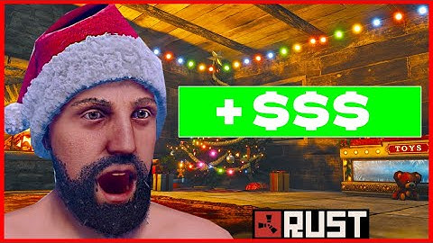 I HOSTED A CHRISTMAS EVENT IN RUST FOR REAL MONEY!