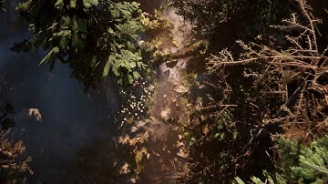 🎬ANIMATED FOREST RIVER SCENE - UNREAL ENGINE 4 [4K;60fps]