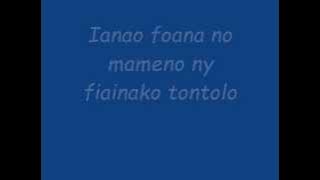 Tsy foiko ianao - Farakely sy Laza Lyrics J Slow
