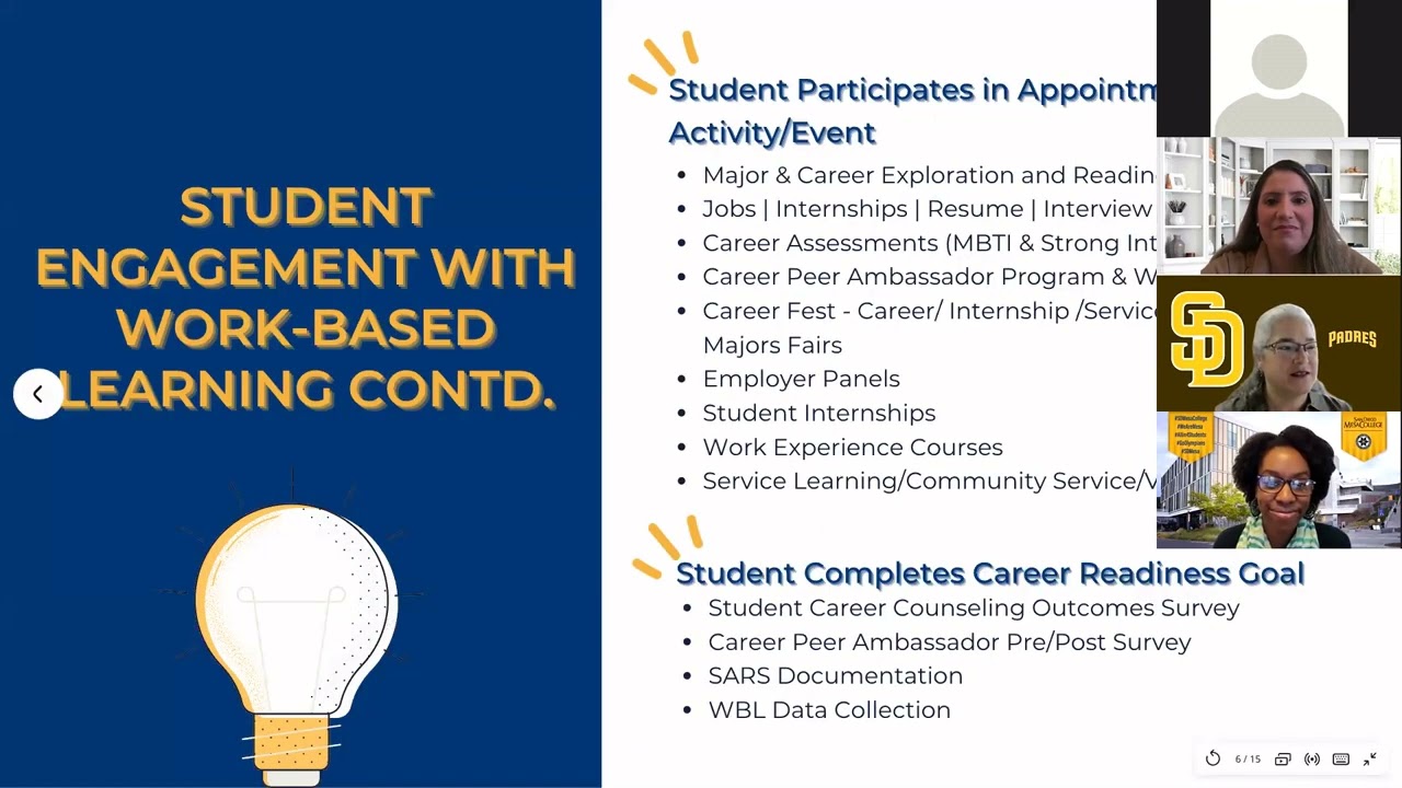 San Diego Mesa College WBL & Job Placement Process Demonstration