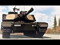 M1A2 Abrams Main Battle Tank (War Thunder 2.7 Red Skies)
