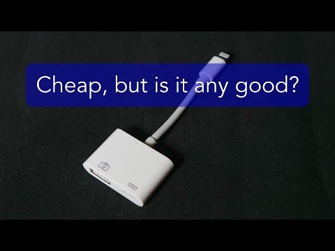 Apple won't like this.an alternative lightning to USB dongle?
